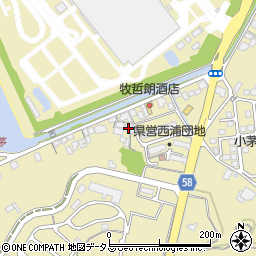 山口県防府市西浦2301周辺の地図