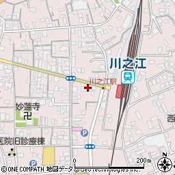 愛媛県四国中央市川之江町1651-10周辺の地図