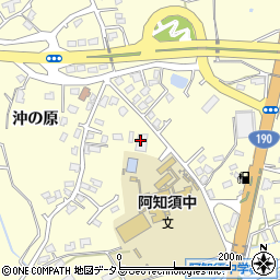 山口市役所阿知須総合支所　阿知須学校給食センター周辺の地図