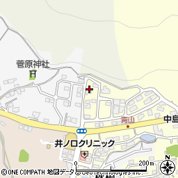 山口県下関市田倉718周辺の地図