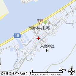 山口県防府市向島本村1004周辺の地図