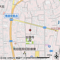 愛媛県四国中央市川之江町1668-3周辺の地図