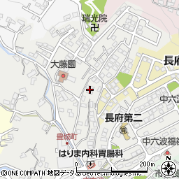 山口県下関市長府豊城町7-47周辺の地図