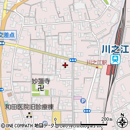 愛媛県四国中央市川之江町1656-1周辺の地図