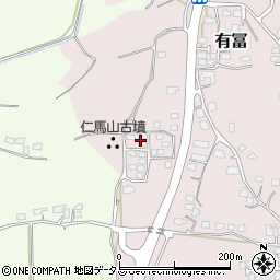 山口県下関市有冨605周辺の地図