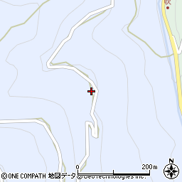 徳島県三好市井川町井内西3652周辺の地図