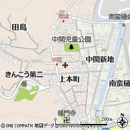 山口県防府市田島上本町2613周辺の地図