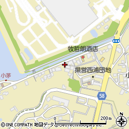 山口県防府市西浦2303周辺の地図