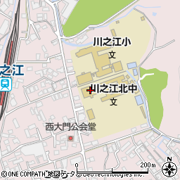 愛媛県四国中央市川之江町2384周辺の地図