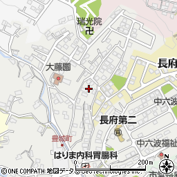 山口県下関市長府豊城町7-48周辺の地図