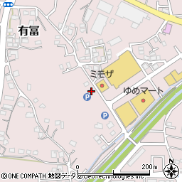 山口県下関市有冨171周辺の地図