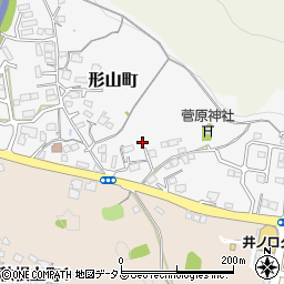 山口県下関市形山町周辺の地図