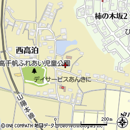 山口県山陽小野田市西高泊75周辺の地図