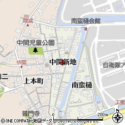 山口県防府市浜方（中関新地）周辺の地図