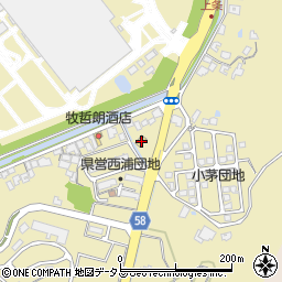 山口県防府市西浦2231周辺の地図