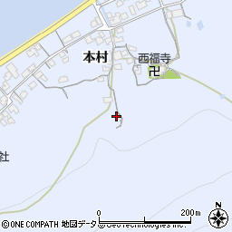 山口県防府市向島本村929周辺の地図