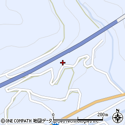 徳島県三好市池田町馬路（西谷）周辺の地図