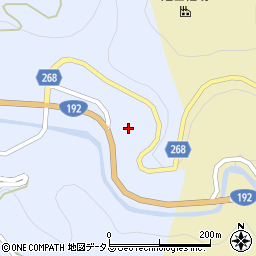 徳島県三好市池田町馬路横持周辺の地図