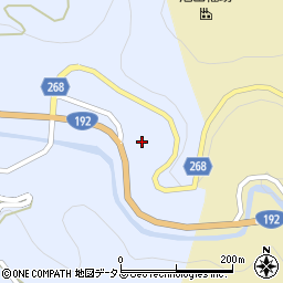 徳島県三好市池田町馬路（横持）周辺の地図