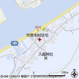 山口県防府市向島本村1000周辺の地図