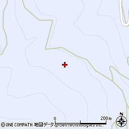徳島県三好市井川町井内西7636周辺の地図