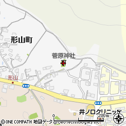 菅原神社周辺の地図