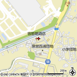 山口県防府市西浦2238周辺の地図