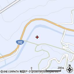 徳島県三好市池田町馬路（陰ノ前）周辺の地図