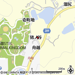 徳島県徳島市方上町猪ノ谷24周辺の地図