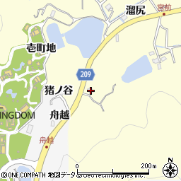 徳島県徳島市方上町向山33周辺の地図