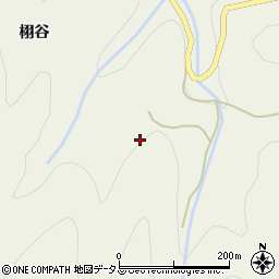 徳島県吉野川市美郷栩谷39周辺の地図