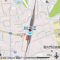川之江駅周辺の地図