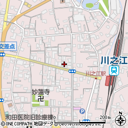 愛媛県四国中央市川之江町1656-4周辺の地図