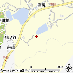 徳島県徳島市方上町向山周辺の地図