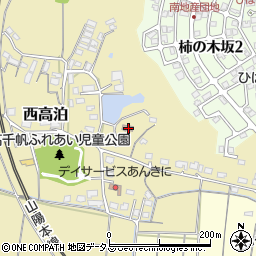 山口県山陽小野田市西高泊72周辺の地図