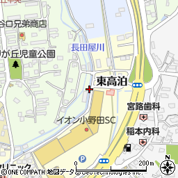 山口県山陽小野田市柿の木坂1丁目16周辺の地図