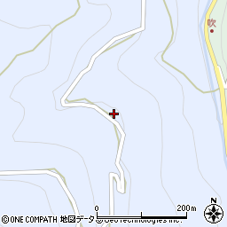 徳島県三好市井川町井内西6453周辺の地図