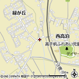 山口県山陽小野田市西高泊258-1周辺の地図