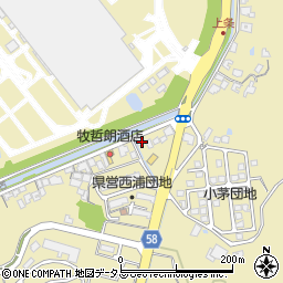 山口県防府市西浦2237周辺の地図