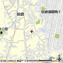 山口県下関市田倉148周辺の地図