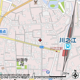 愛媛県四国中央市川之江町1600周辺の地図