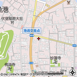 愛媛県四国中央市川之江町1708-3周辺の地図