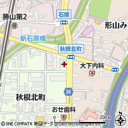 山口県下関市秋根北町3-1周辺の地図