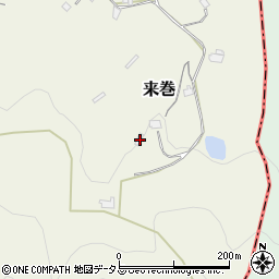 山口県下松市来巻10494周辺の地図