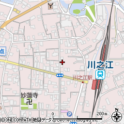 愛媛県四国中央市川之江町1638-1周辺の地図