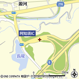 阿知須ＩＣ周辺の地図
