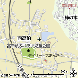 山口県山陽小野田市西高泊161周辺の地図