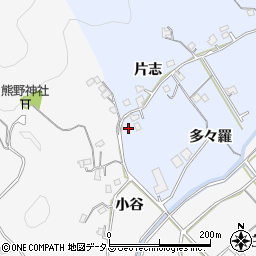 徳島県徳島市勝占町片志64周辺の地図