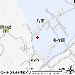 徳島県徳島市勝占町片志62周辺の地図