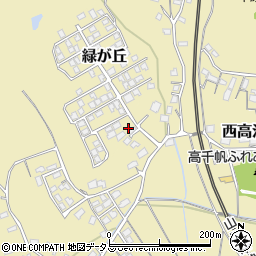 山口県山陽小野田市西高泊286周辺の地図